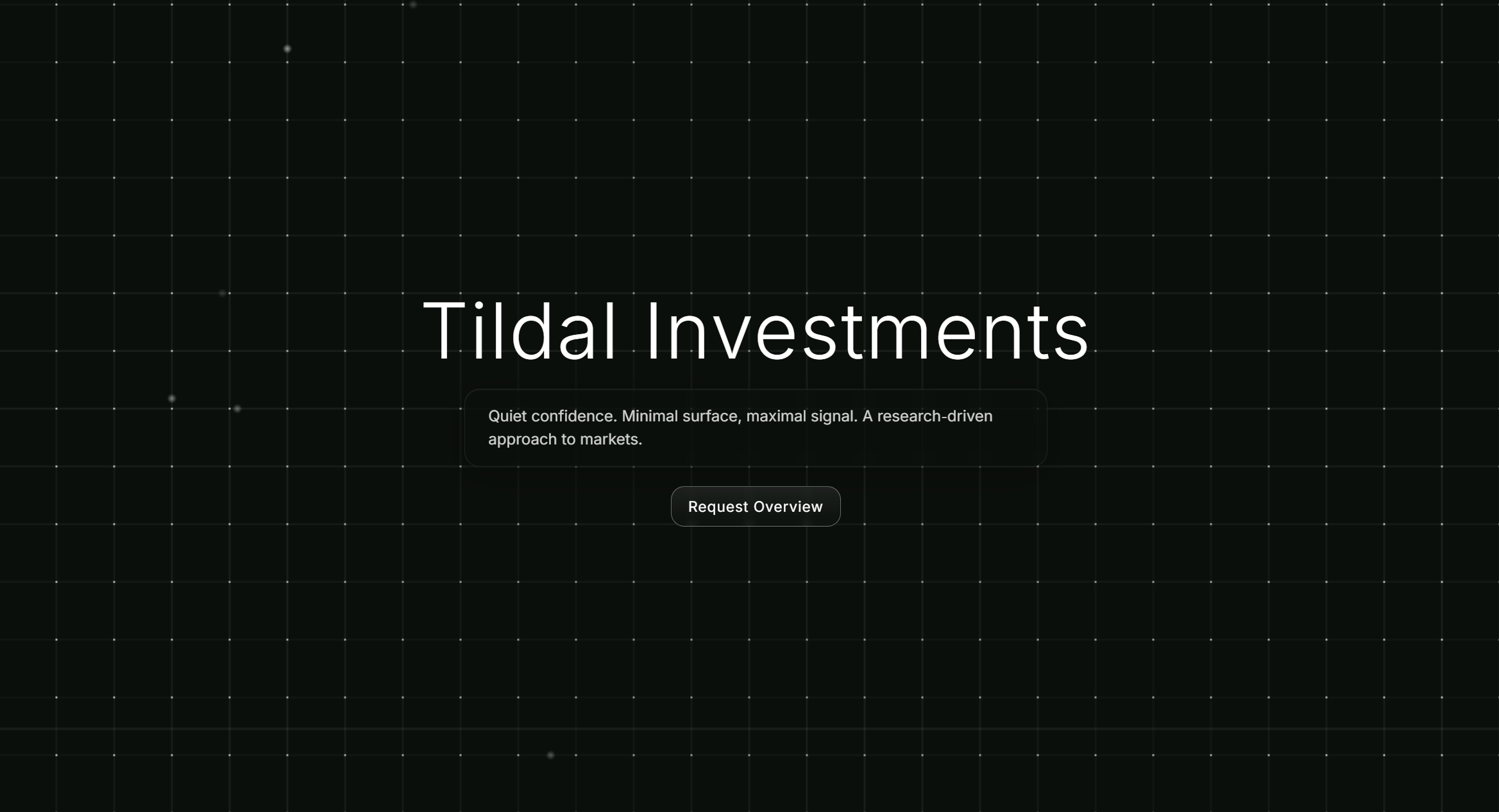 TILDAL - Total Intelligence Leveraging Decentralized Algorithmic Liquidity